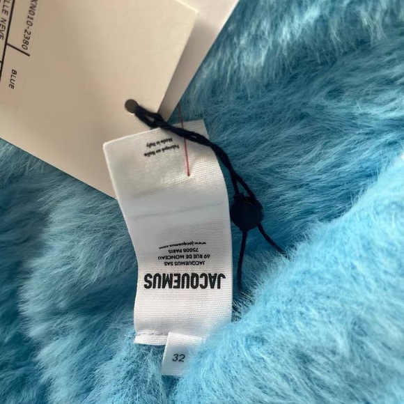 Authentic Jacquemus Sky Blue Fuzzy Cardigan - Picture 3 of 4